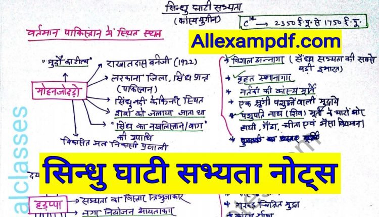 Ancient Indian History Important Notes PDF - Ancient InDian History HanDwritteng Notes In HinDi 750x430